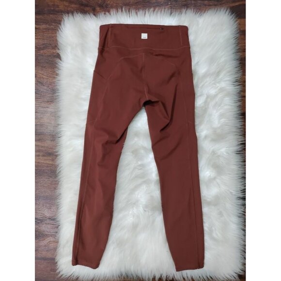 Vuori Pocket Stride Performance Leggings Inner pocket Back Zipper Leggings S - Picture 2 of 16